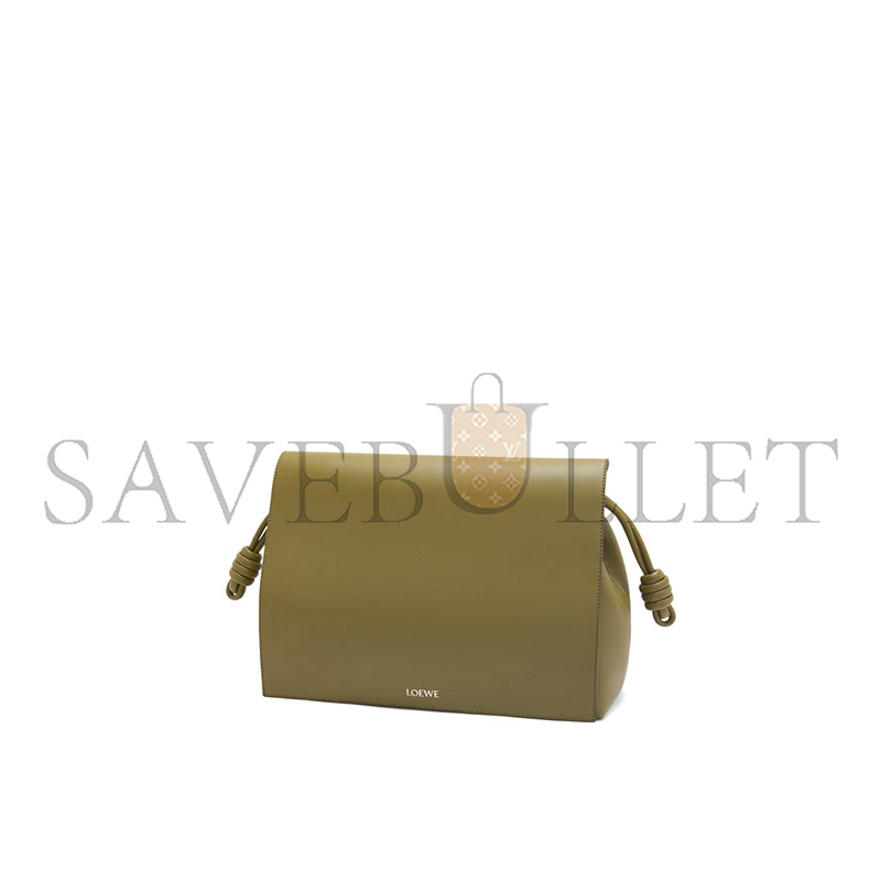 LOEWE FLAMENCO SATCHEL IN SHINY SUPPLE CALFSKIN B411FSAX04 (34*24*12cm)